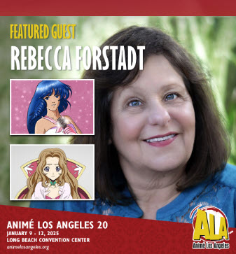 Rebecca Forstadt guest at Anime Los Angeles in Long Beach 2025